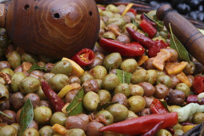 So many olives...
