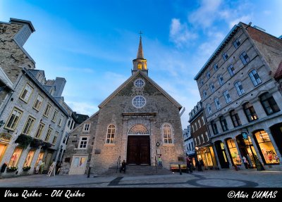 Vieux Qubec - Old Qubec ( Notre-Dames des Victoires Church )