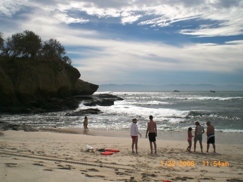 Walking along the Beach