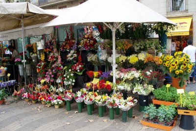 A Flower Stall