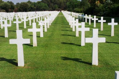 Gravemarkers in the North African American Cemetery