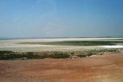 Dry Lake near Tunis