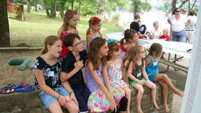 Kids at the Brown Family Reunion