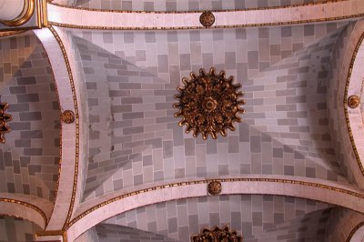 Detail of the Ceiling in the Church