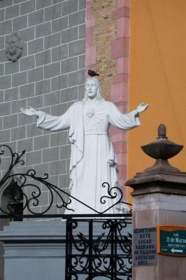 Statue Outside the Church