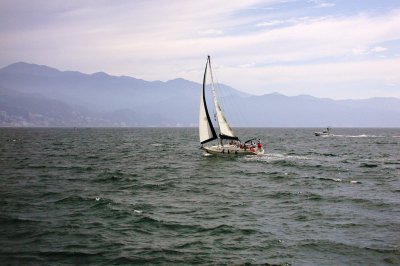 Sailing on Banderas Bay