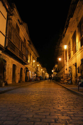 Calle Crisologo, Vigan, Ilocos Sur, Philippines