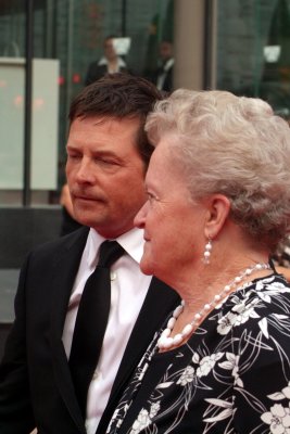 Michael J. Fox and mother