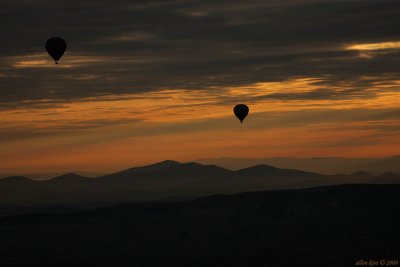 Flying baloons @ cappadocia