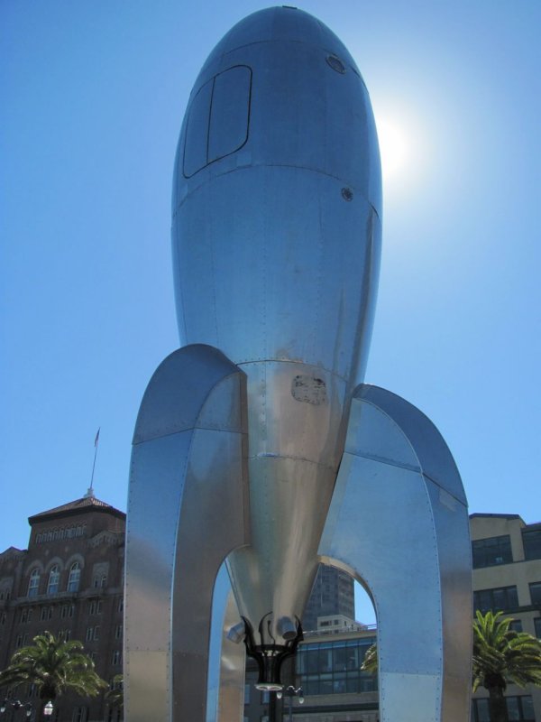 raygun gothic rocketship