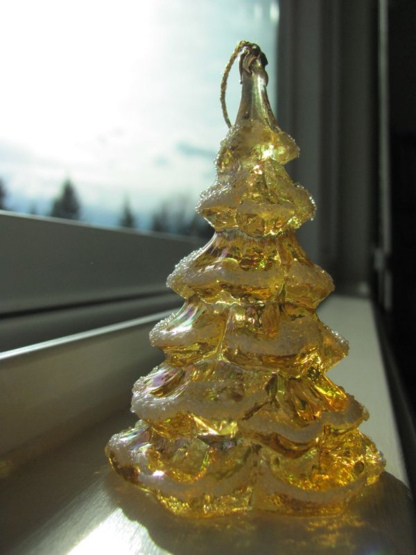 mom and dad's christmas tree