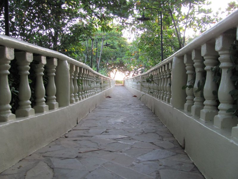 bridge to the beach
