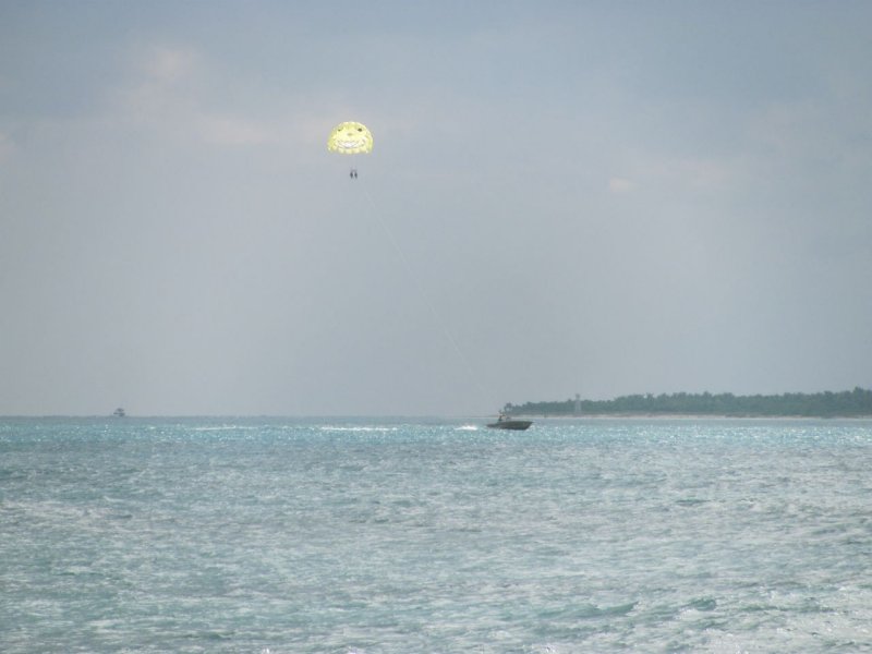 Grand Mayan Riviera Maya Parasailing