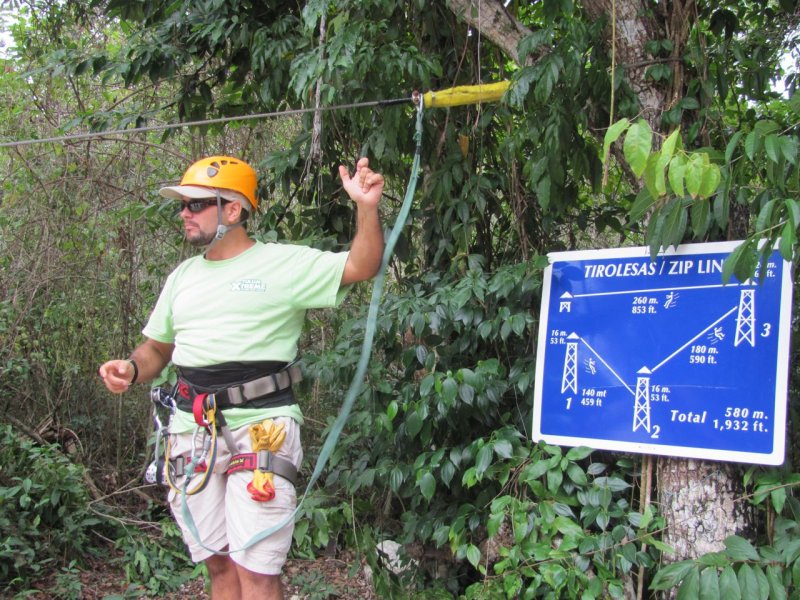 Aventuras Mayas Zip Line Training