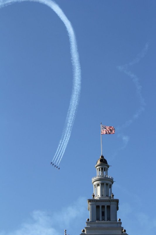 Blue Angles and Ferry Terminal