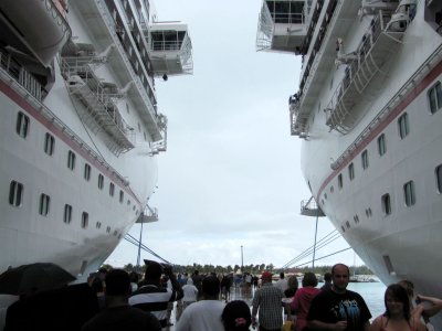 Duling Carnival Cruise Ships at Grand Turk