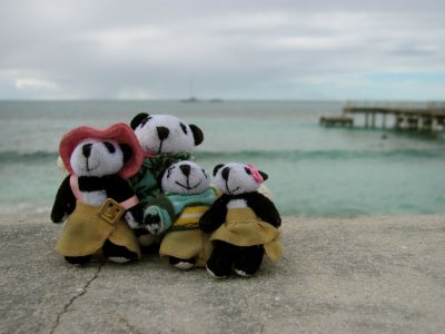 The Pandafords visit Grand Turk Island