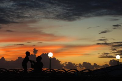 grand turk sunset