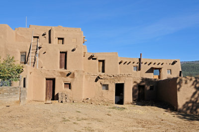 In Taos Pueblo