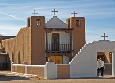 San Geronimo Church, 1850, In Taos Pueblo