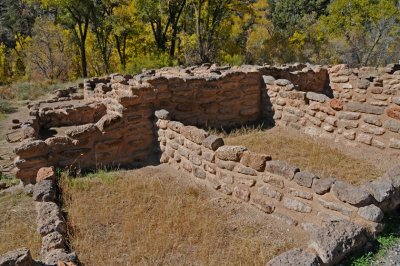 Adobe Structure Ruins, Bandelier National Monument