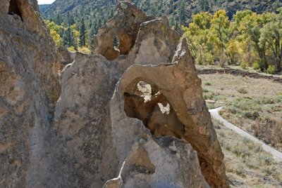 Volcanic Rock Formations, Bandelier National Monument