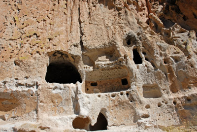 The Long House Section at Bandelier National Monument