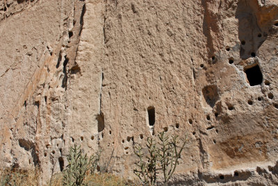 The Long House Section at Bandelier National Monument