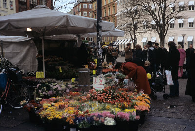 Flower sales at Kultorvet