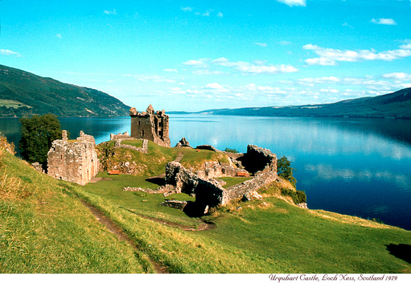 Urquhart Castle Lock Ness 1979