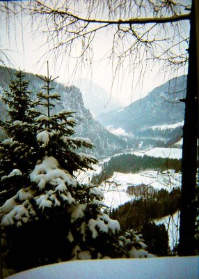 View from Lower Obersalzberg 1980