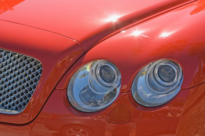 Red Bentley Head Light