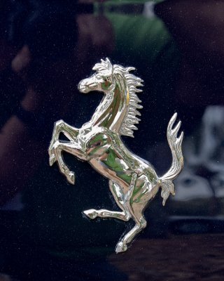 Chrome Ferrari Stallion