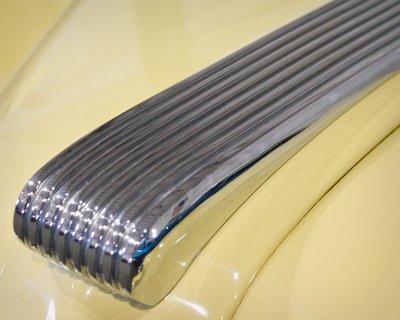 Yellow Mercury Woodie Hood Ornament