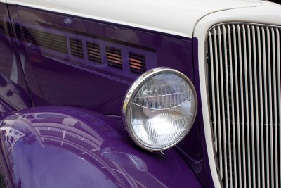 Purple n White Hot Rod