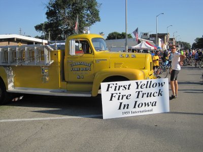 Yellow Fire Engine