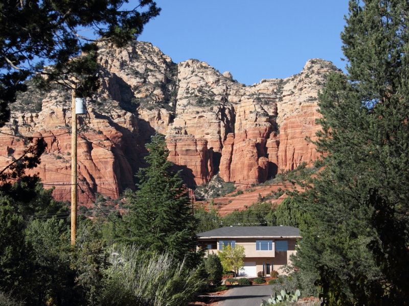 View from the front patio