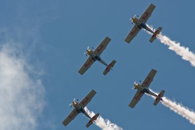 The Flying Bulls Areobatics Team