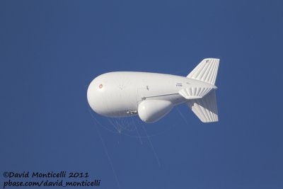 Zeppelin above Jhara Farms (Kuwait)