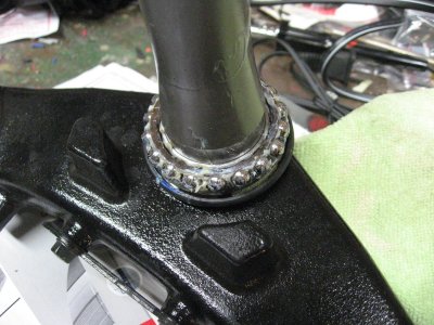 Lower stem bearing