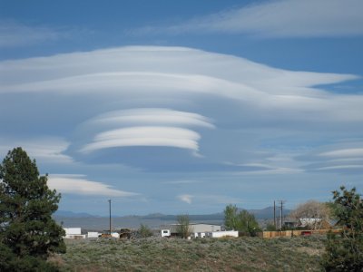 Strange Cloud over Area 51. Maybe those aliens stories are real?