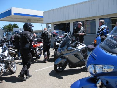 Concours Riders in Fort Bragg