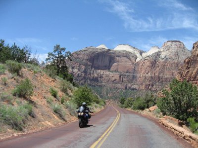Zion National Park mystery rider