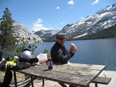 Lunch on Tioga Pass