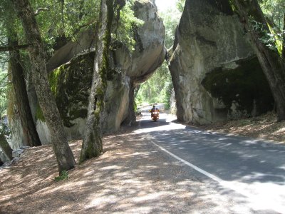 Near East Yosemite entrance on hwy 140