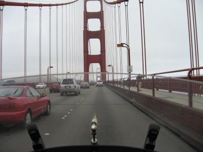 Golden Gate Bridge crossing