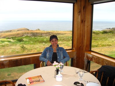 Lunch at Sea Ranch Lodge