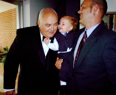 Glenn, grandson Damian & son Mark
