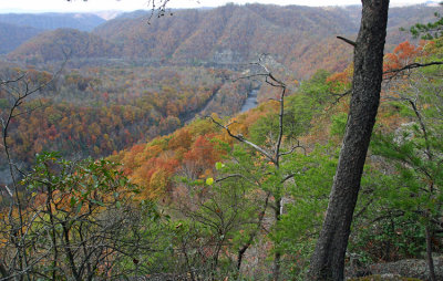 Northeast rim of the canyon