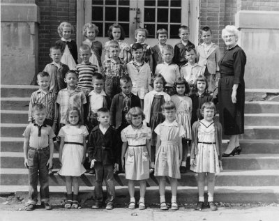 Mrs. Wright's 1st grade class --1956